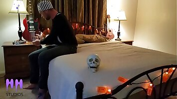 Step Son Has To Jerk Off In Front Of Mom To Break The Voodoo  Curse Part 1